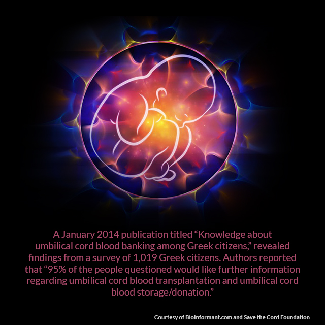 Cord Blood Banking Awareness Fact - Nov 11, 2015
