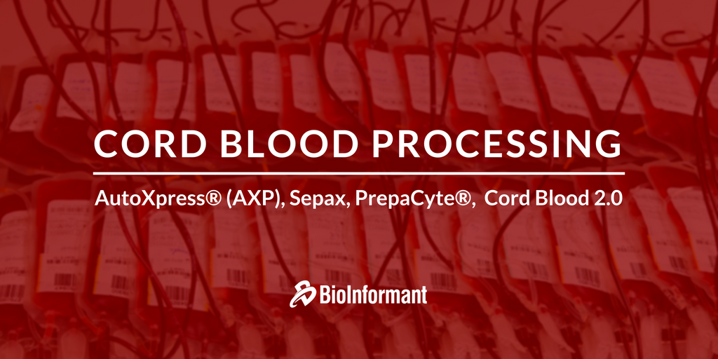 Cord blood processing