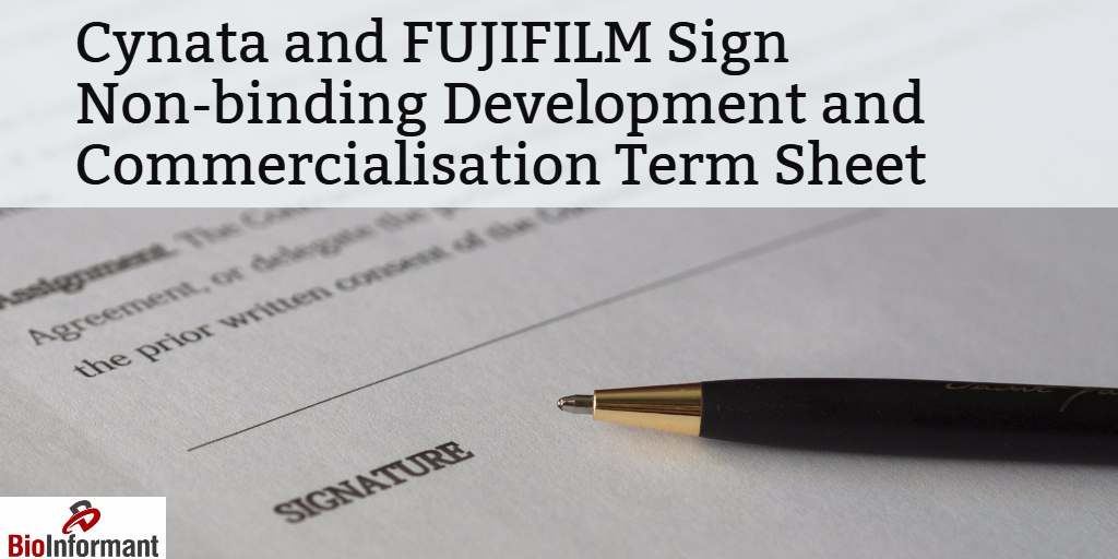FUJIFILM Sign Term Sheet
