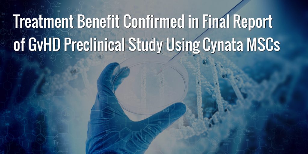 Cynata GvHD Preclinical Study