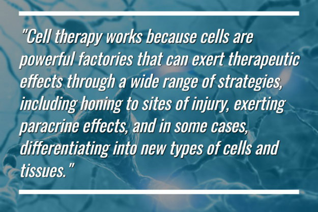 再生干细胞疗法|  细胞疗法是人类健康的未来的原因