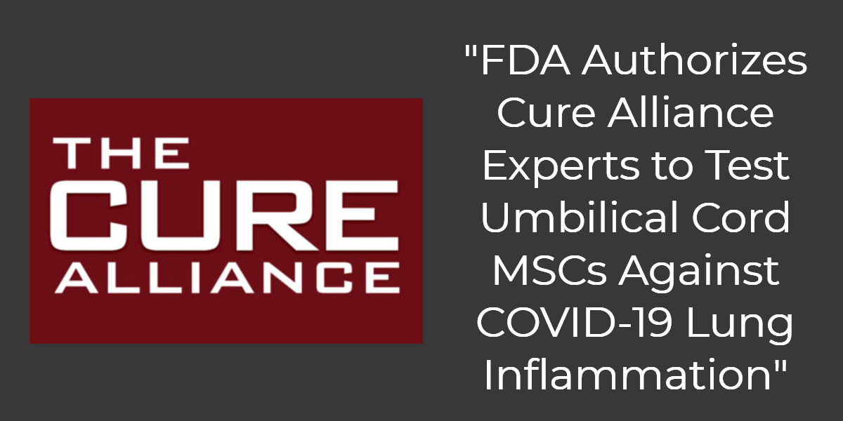 The Cure Alliance COVID-19 Trial