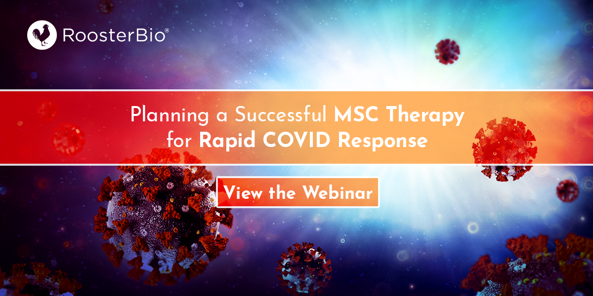 COVID MSC Therapy Webinar