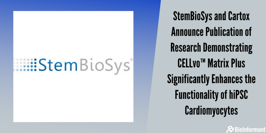 StemBioSys Celltox Cellvo Matrix Plus