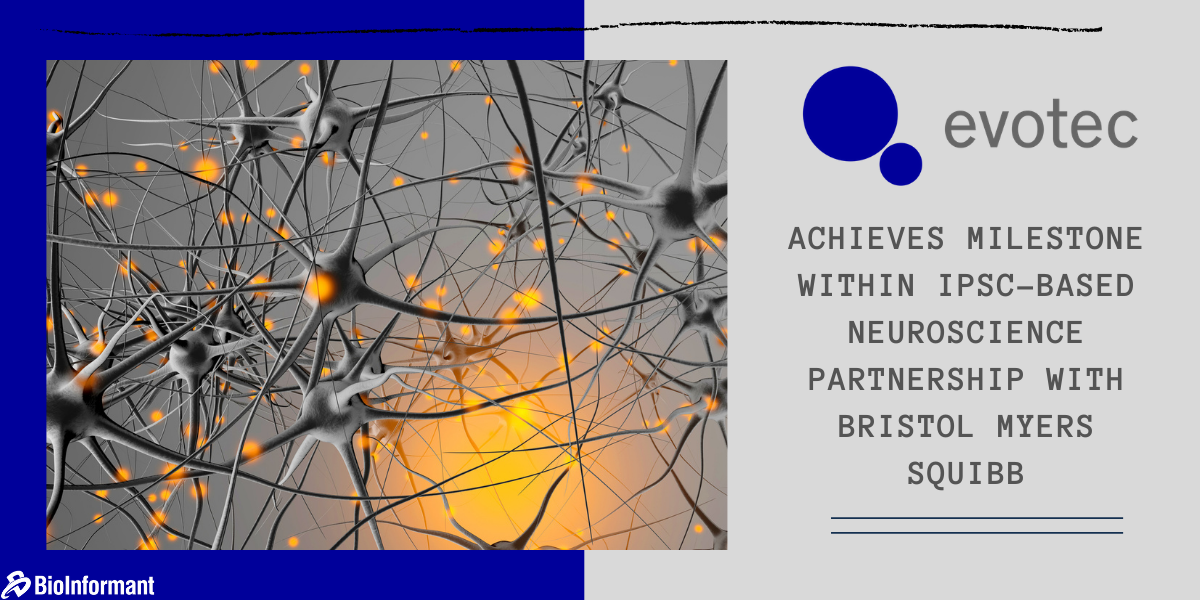Evotec iPSC neuroscience partnership BMS