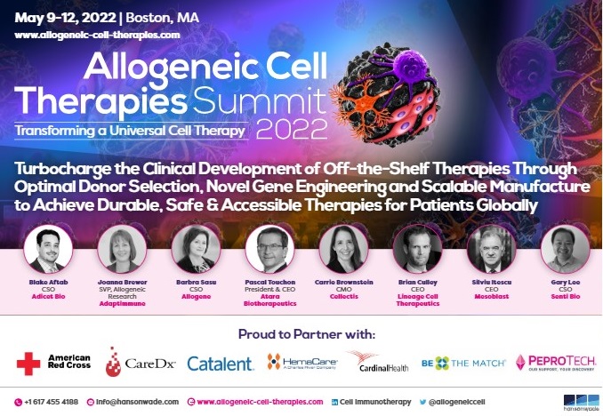 Allogeneic Cell Therapies Summit 2022