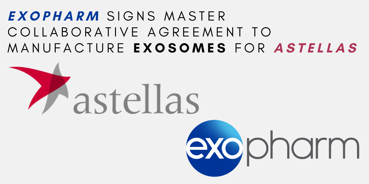 Exopharm to manufacture exosomes for Astellas