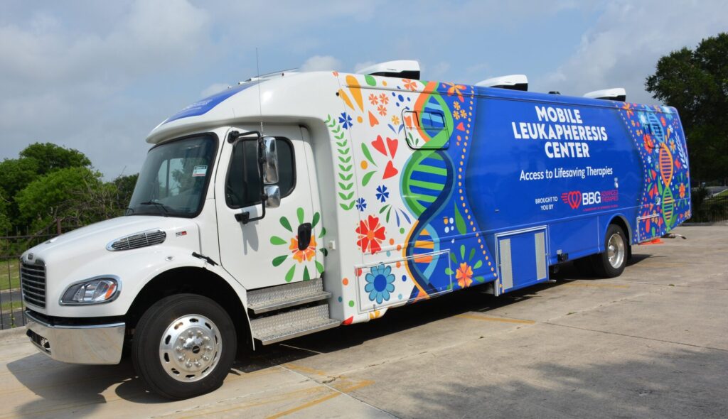 BioBridge, mobile leukapheresis center