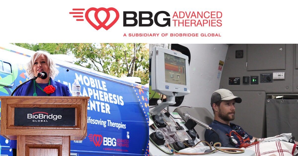 BBG Advanced Therapies collects first cell donation on one-of-a-kind bus