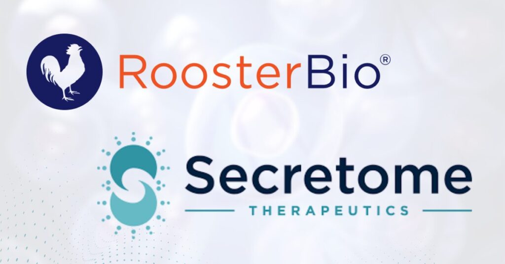 RoosterBio and Secretome Therapeutics