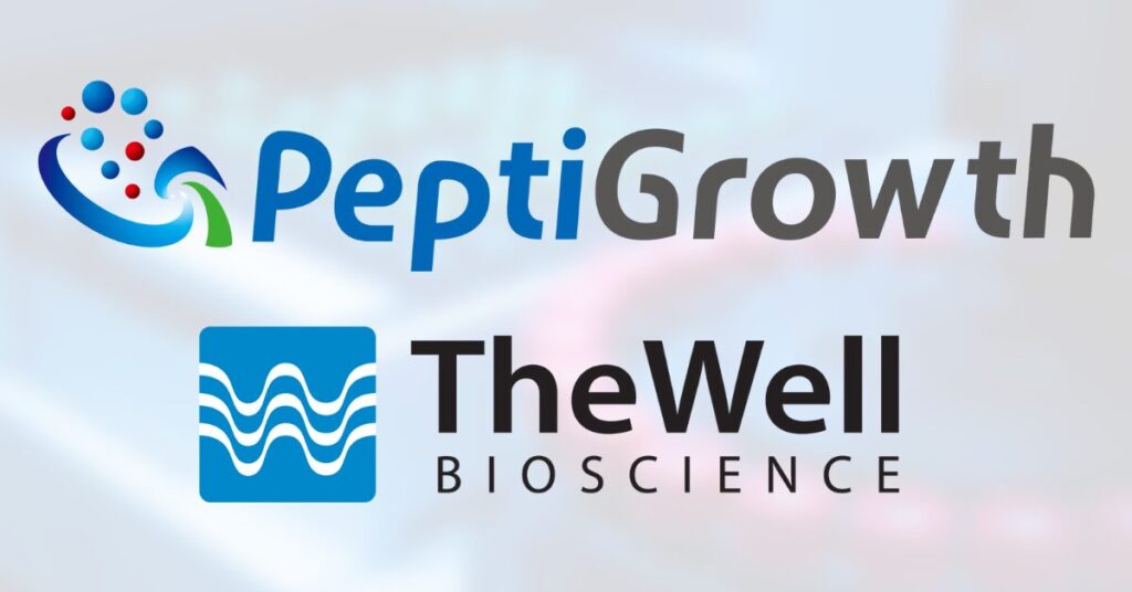 PeptiGrowth and The Well Bioscience