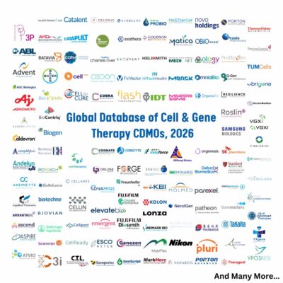 Global Database of Cell & Gene Therapy CDMOs, 2026
